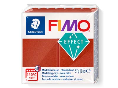 Fimoeffect, 57-g-block, Metallicfarbe: Kupfer, Fimo Farbe Nr.27