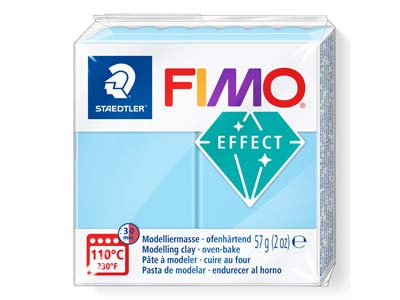 Fimoeffect, 57-g-block, Pastellfarbe: Aqua, Fimo Farbe Nr. 305