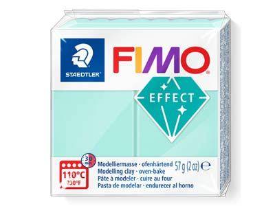 Fimoeffect, 57-g-block, Pastellfarbe: Mint, Fimo Farbe Nr.505