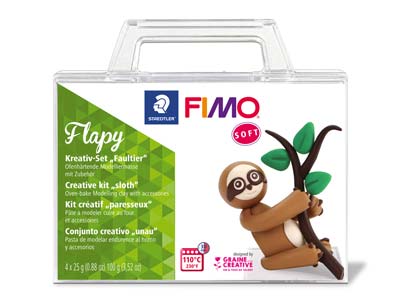 Fimo Soft Creative-set Flapy Das Faultier