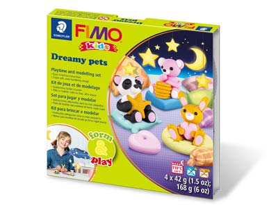 Fimo Spiel- Und Modellierset Verträumte Haustiere Für Kinder, Polymer-modelliermasse