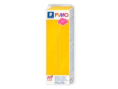 Fimo Soft Sonnenblumengelb 454 G Polymer-modelliermasse Fimo Farbreferenz 16