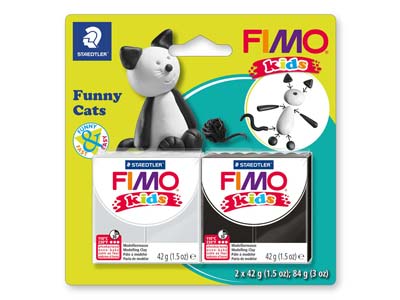 Fimo Kids Lustiges Katzenset
