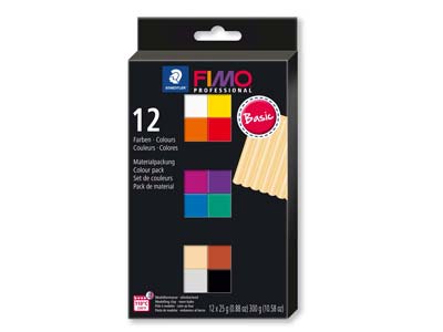 Fimo Professional Farbpaket Von 12,