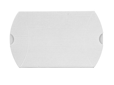 Flatpack Kissenschachteln, 10er-pack, Weiß - Standard Bild - 2