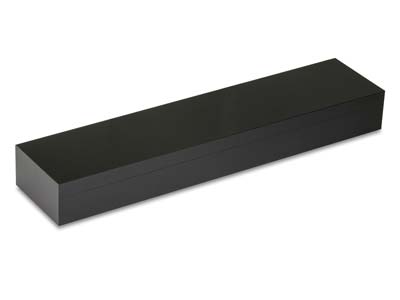 Schwarze Nahtlose Schachtel Für Ein Armband - Standard Bild - 2