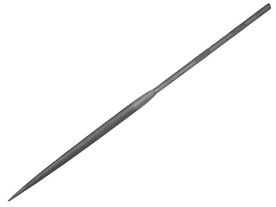 Cooksongold Nadelfeile, Halbrund, 16cm, Hieb2