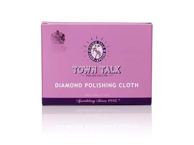 Town Talk Diamantpoliertuch, Gro, 30x30cm