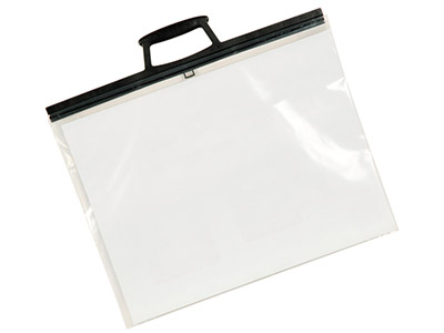 Transparente Polyethylen-hülle Mit Clip-griffen, A4