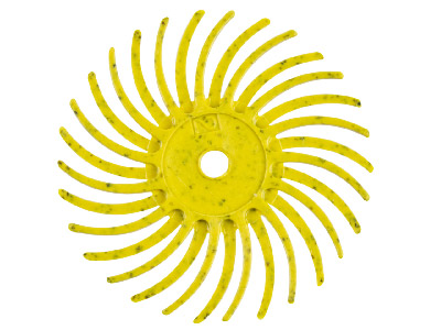 Sternförmige Schleifscheiben, 6er-pack, 3m, Gelb