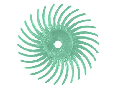 Sternförmige Schleifscheiben, 6er-pack, 3m, Grün