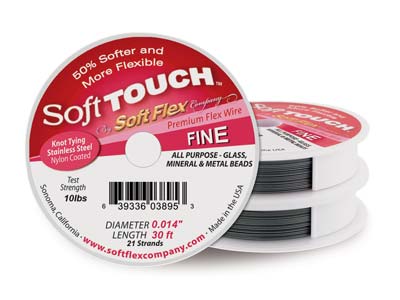 Soft-touch-draht, Fein, Durchmesser 0,35mm, Länge 9m