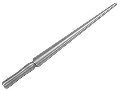 Ovaler Einfacher Stützdorn, Stahl, 240mm, Ovales Profil: 4x6mm-15x20mm