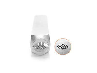 Impressart Punzierstempel Diamant Borte, 6mm - Standard Bild - 1