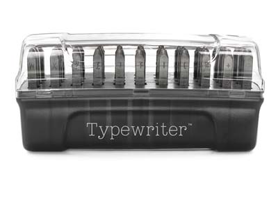 Impressart Signature-stempelset, typewriter, Kleinbuchstaben, 3mm