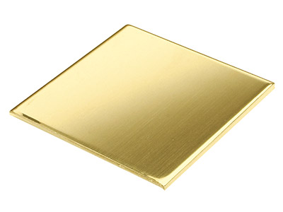 22 Kt Ds Gelbgoldblech, 0,50mm, 100  Recyceltes Gold