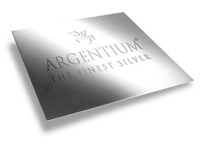 Argentium 935 Silberblech, 0,50mm
