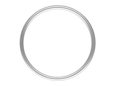 St Sil Plain Ring 1mm Size J1/2 - Standard Bild - 1