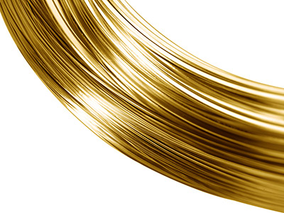 14 Kt A Gelbgolddraht, 1,5 Mm, 100  Recyceltes Gold