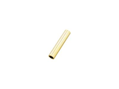 Schlichte Rohrperlen, Goldfilled, 5 X 1,5 mm, 10er-pack - Standard Bild - 1