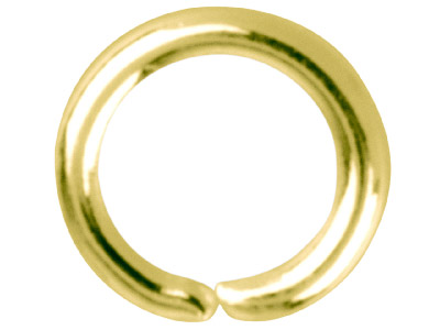 Spitzenring 4,5 Mm, Vergoldet*, Beutel Mit 100 Stück - Standard Bild - 1
