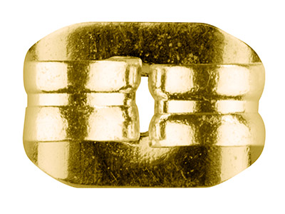 Goldbeschichtete Ohrmuttern, 20er-pack - Standard Bild - 3
