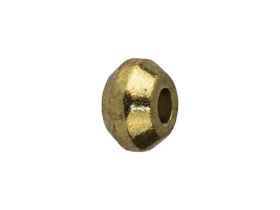 Gedrehte Abstandhalter Mit Goldbeschichtung, 4x1,4mm, Klein, 25er-pack