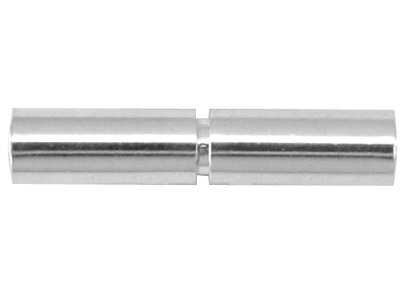 Bajonettverschluss, Mit drücken Und Drehen-funktion, 4,5mm Auendurchmesser, Sterlingsilber