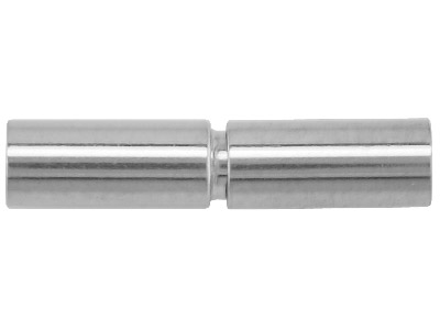 Bajonettverschluss, 5,5mm Auendurchmesser, Mit drücken Und Drehen-funktion, Sterlingsilber