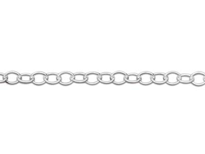 St Sil 1.7mm Trace Chain 24