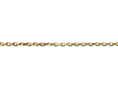 Ankerkette Aus 18kt Gelbgold Mit Diamantschliff, 1,45mm, 00445, Lose