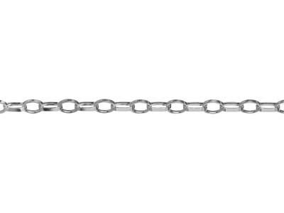 St Sil 4.45mm Loose Oval Belcher Chain